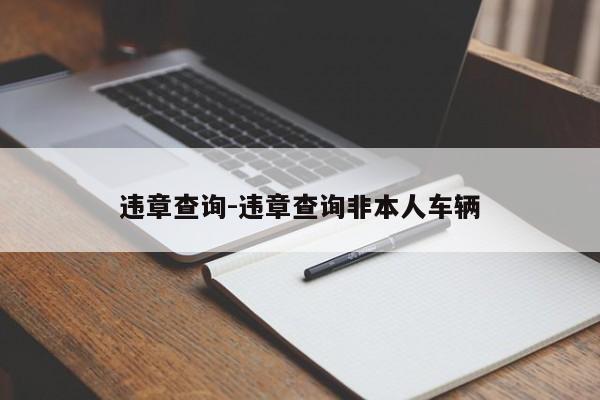 违章查询-违章查询非本人车辆