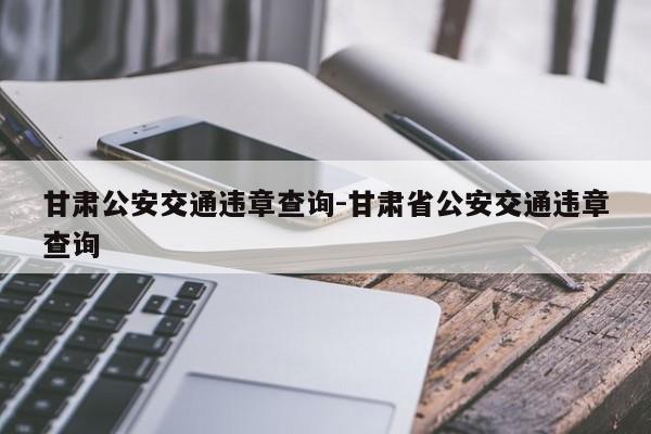 甘肃公安交通违章查询-甘肃省公安交通违章查询